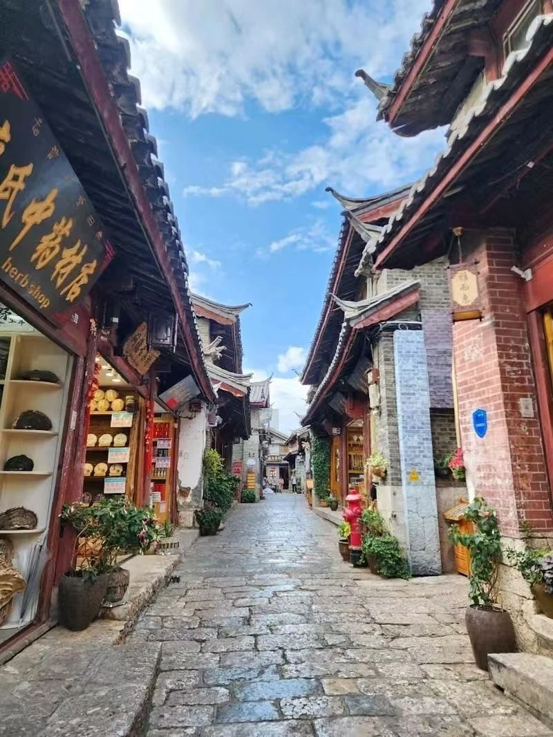 丽江古城街巷