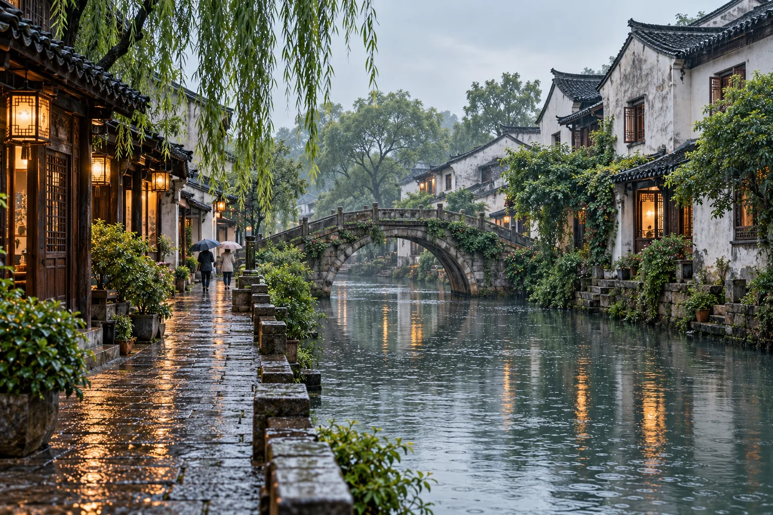 杭州 · 雨天水乡